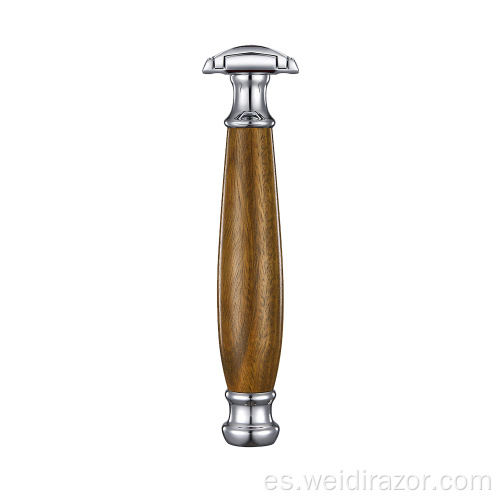 Mejor mango de madera Safety Razor Many Razor Blade Razor Doble Edge